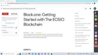 Block.one: Getting Started with The EOSIO Blockchain 