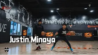 Portland Trail Blazers Forward Justin Minaya Off Season Practice