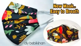 (New Style Very Easy Mask)- Face Mask Sewing Tutorial - Make Fabric Face Mask At Home #clothfacemask