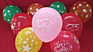 FAN HAPPY BIRTHDAY BALLOON POP PART 40. SONIC BALLOON POP #balloon #fan #pop_balloon #pop