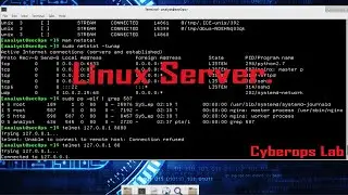 CCNA CYBERSECURITY OPERATIONS LAB | Linux Server