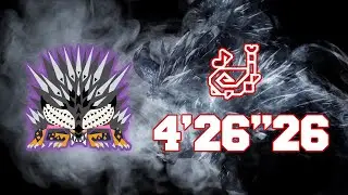 MHW:IB MR6★Ode to the Destruction-Hunting Horn Solo 4'26