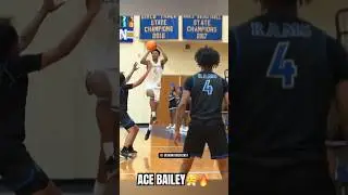 ACE BAILEY INSANE HALF COURT SHOT😤🔥