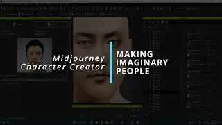 Making Imaginary People with Midjourney and Character Creator 4