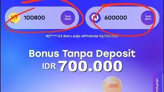 CARA DAPAT 700RIBU GRATIS SALDO BONUS TRADING FOREX BISA DI TARIK