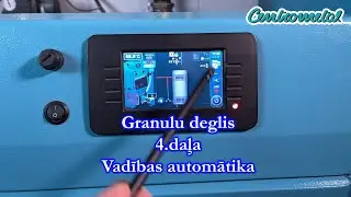 Granulu deglis Centrometal | 4.daļa | Izvēlne un vizualizācijas | Lietotāja līmenis | CPREG Touch