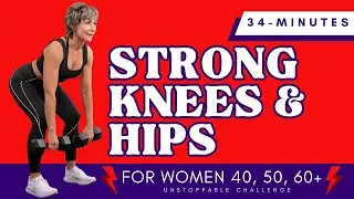 At Home Lower Body Strength Workout for Women Over 40