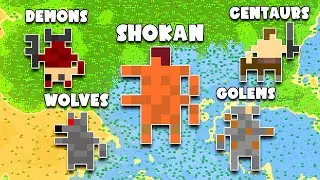 I Modded Worldbox To Add 5 NEW Races!