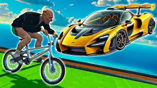 MCLAREN VS BMX !!! 🐷 GTA 5 ONLINE