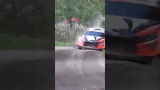 Ounipohja Puncture for Lappi #RallyFinland #WRC #Rally1 #Hyundai #Rally #AutoMobile #Motorsport