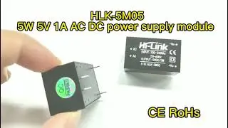 On sale HLK-5M05 5W 5V 1A ac dc power module in iot