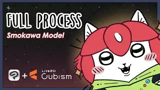 FULL PROCESS ✦ Smokawa【Clip Studio Paint + Live2D】