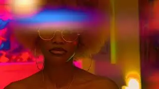 Retro Cinematic Grade with Flares