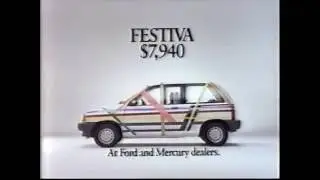 1989 Ford Festiva Commercial | Personalize