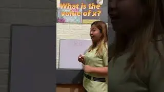 What is the value of x