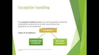 Java  ppt4 - Exceptions