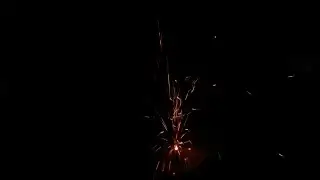 Пирофонтан Ф9 диаметр 16 мм. Искры 0,5 м. Состав аммиачная селитра и уголь