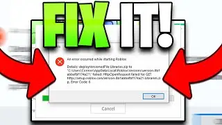 How To Fix Roblox Not Launching (Roblox CRASH)
