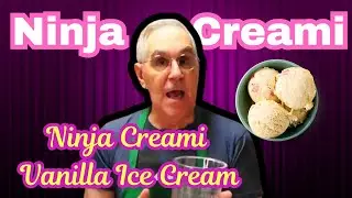 #Ninja Creami Vanilla Ice Cream  #ninjacreamideluxe #vanilla  #gelato #icecream #smoothies