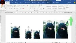 Merubah ukuran Foto dengan Word (mudah)