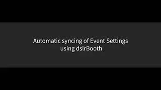 Event Syncing
