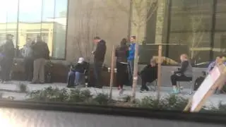 Tesla Model 3 Reservation Line Seattle South Lake Union