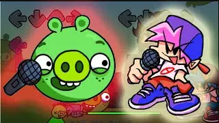 FNF Bad Piggies mods Gameplay Battle Friday Night Funkin 2022
