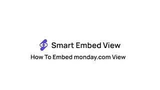 Embed monday View on monday.com boards