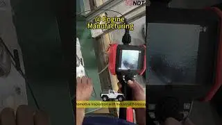 Portable Industrial Borescope Camera for Automotive Engine Inspection and Maintenance   