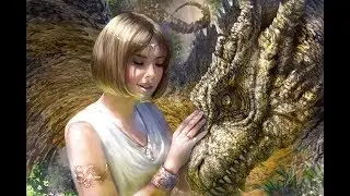 Fantasy art digital painting.