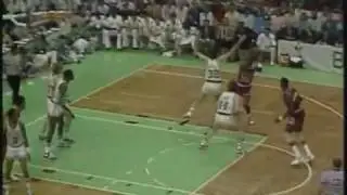 MICHAEL JORDAN: 63 pts vs Boston Celtics (1986 Playoffs-Game 2)