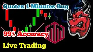 Quotex 1 Min Bug | Live Trading | 99%  Accuracy | #quotexbug #quotextradingstrategy #deepinpublic