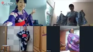 Online Yukata Class in US on June 13, 2020, GEN-J