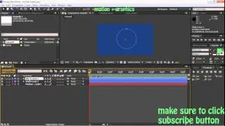 after effects tutorial : how to use trim path