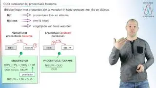 3  Oud berekenen bij procentuele toename