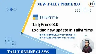 Tally Prime 3.0 Download Beta version||Migrate Tally data in 3.0 version||New Features