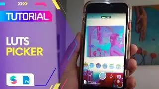 Spark AR Tutorial - Make your LUTs | Option Picker & Picker UI (EN Captions)