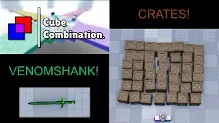 Roblox - Cube Combination: Crates Guide + Venomshank Showcase