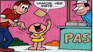 Magali Apenas 1 Pastel l Gibi Turma da Monica