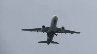 [4K] Wellington Airport - GO AROUND! Air New Zealand Airbus A320-232(SL) ZK-OXJ RWY16 - 17/12/2021