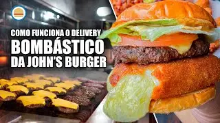 COMO FUNCIONA O DELIVERY DA JOHN'S BURGER | Hambúrguer Perfeito
