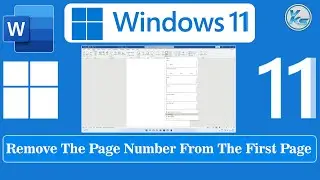 ✅ How To Remove The Page Number From The First Page Of A Document in Microsoft Word