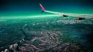 Copyright Free Trippy Airplane Video