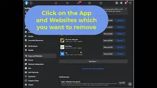 How to Remove Third party Facebook Apps and Websites Post notifications Control