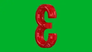 Green screen number -3