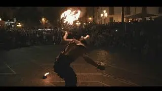 LUMI a visionary fire show i Lamezia