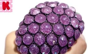 DIY - Мичик антистресс с блестками.Stress Balls Tinsel Super Squishy and Fun!