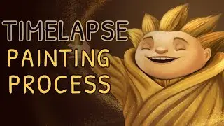 Sandman (Rise of the Guardians) timelapse video
