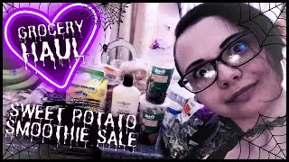 SWEET POTATO SMOOTHIE SALE 🍠 [HEALTHY GROCERY HAUL] KROGER / MEIJER / DOLLAR TREE