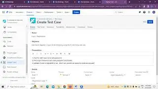 writing Test cases Using JIRA connecting with Zephyr scale